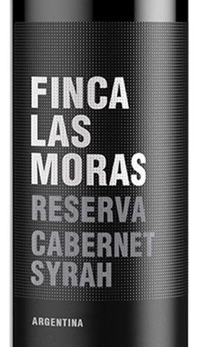 Pack De 2 Vino Tinto Finca Las Moras Reserva Cabernet Syrah