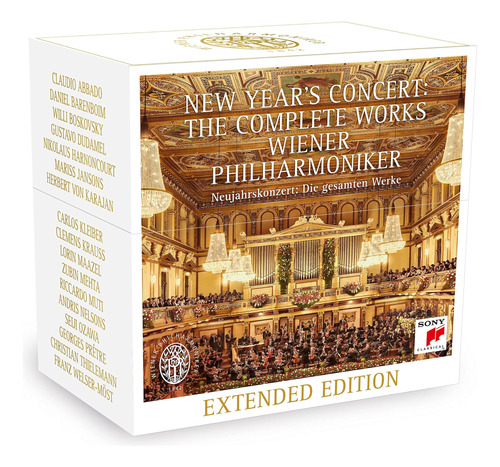 Cd: Concierto De Año Nuevo The Complete Works Extended Editi