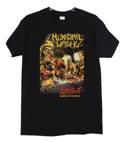 Polera Municipal Waste The Fatal Feast Metal Abominatron