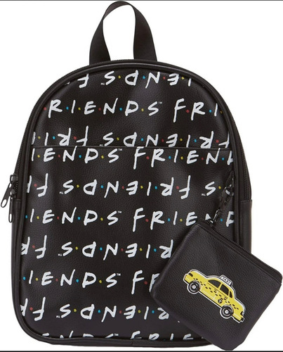 Mini Back Pack Friends Hermosas Piel Sintetica