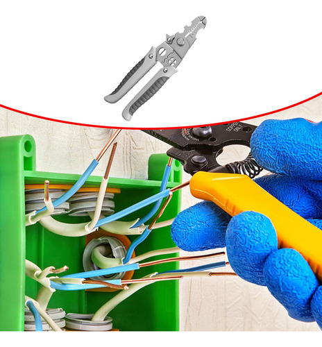 Kit Essencial Para Eletricistas Prata Com Marcas