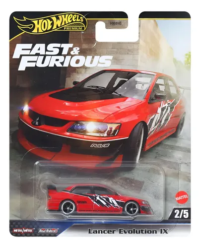 ミニカー Hotwheels FAST&FURIOUS Civic & Lancer Hot Wheels Premium Lancer Evolution Ix - Fast & Furious | Frete grátis