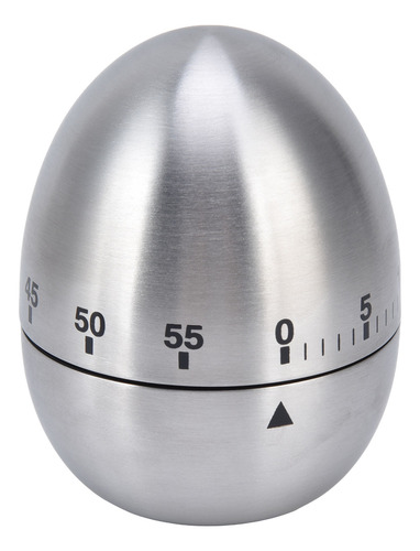 Temporizador Mecánico Egg Kitchen De Acero Inoxidable