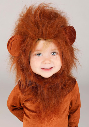 Disfraz De León Orgulloso Para Niños, Adorable Mono De Hallo