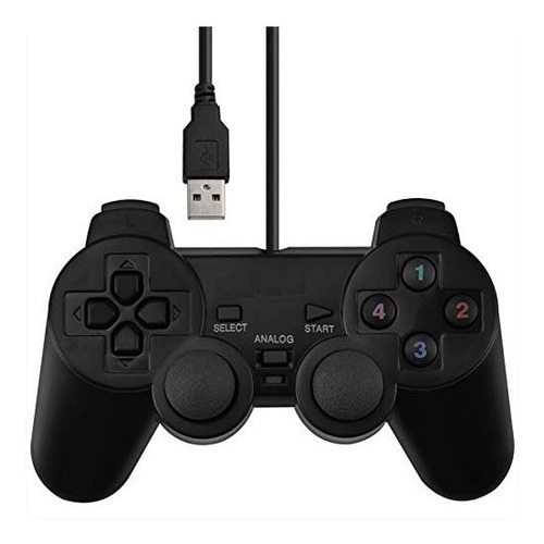 Control Joypad Usb Para Pc Con Cable Usb