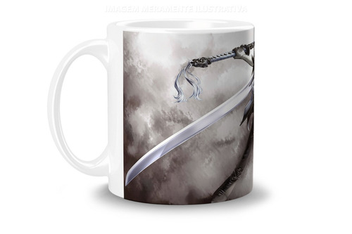 Imagem 2 de 9 de Canecas Personalizadas Porcelana 325ml Nier Automata