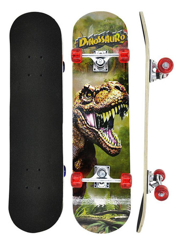 Skate Shape Em Madeira 80 Cm Dino - Dm Toys