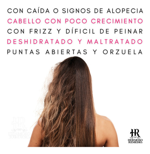 12 Shampoo Crecimiento Anti Caída Reparador Frizz Mujer 7en1
