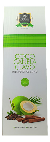 Incienso Alaukik De Coco Canela Y Clavo - Calidad Premium