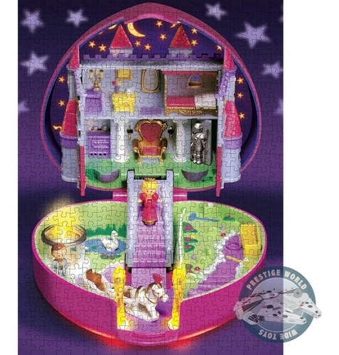 Polly Pocket Starlight Castle Puzzle Rompecabezas - Mattel