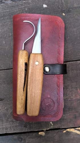 Set De Talla Madera - Rasero - Azuela - Cuchillos
