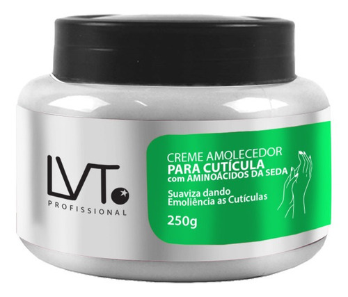 Lvt Creme Amolecedor Para Cut. Com Aminoácido Da Seda 250ml