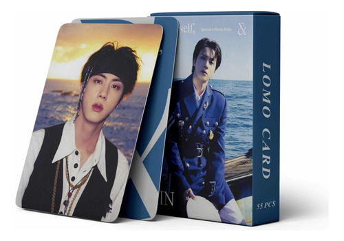 55 Photocards Bts - Edición Me, Myself & Jin