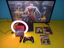 Comprar Consola Ps3 Con God Of War 1, 2, 3 Y Ascensión Y Orígenes 