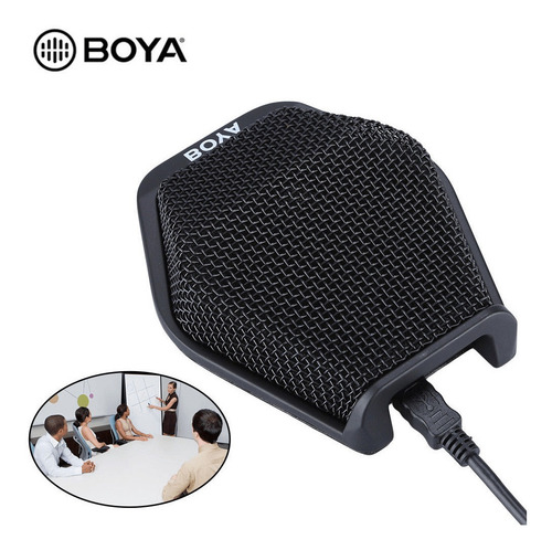 Microfone Boya BY-MC2 condensador cardioide preto