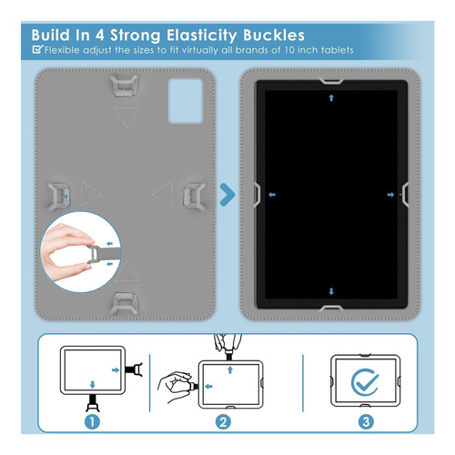 Detuosi Okaysea 10.1 Funda Para Tableta, Moderness 10.1 Para