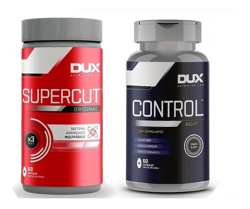 Combo Termogênico Burn Supercut + Burn Night - Dux Nutrition