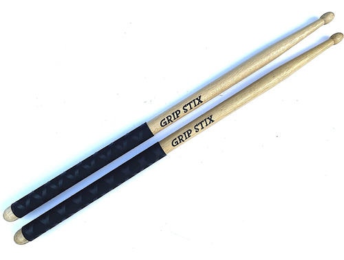 Grip Stix 16 Long Oak Non-slip Drumsticks - Ideal Para Todos