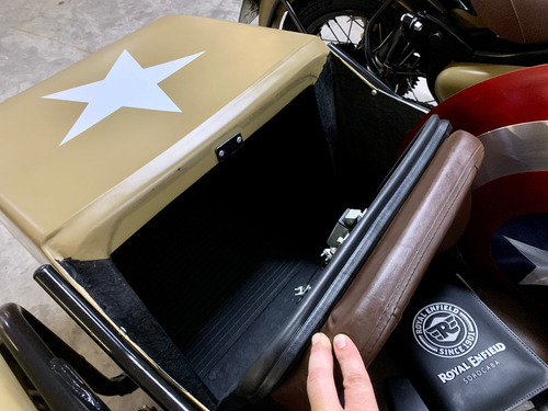 Royal Enfield Classic 350 Sidecar Militar