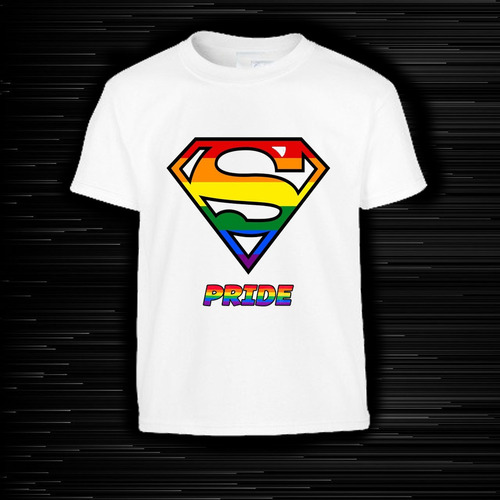 Polera Orgullo Gay Superman