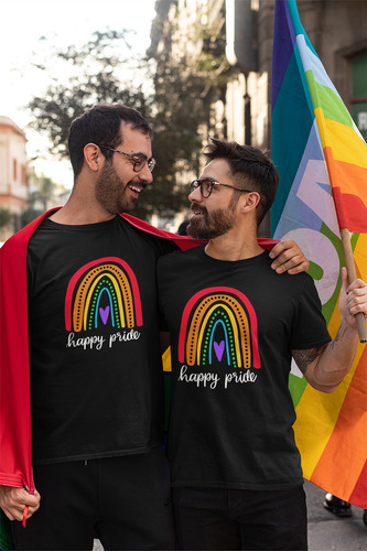 Playera Mes Del Orgullo Lgbt Happy Pride