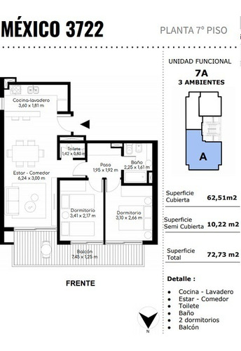 Imagen 3 de 3 de Departamento En Venta En Almagro