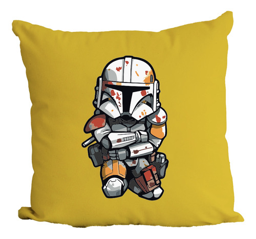 Fundas De Almohadon 40x40 Personajes Star Wars - Diseños Var