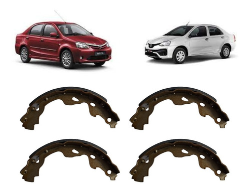 Zapatas De Freno Para Toyota Etios