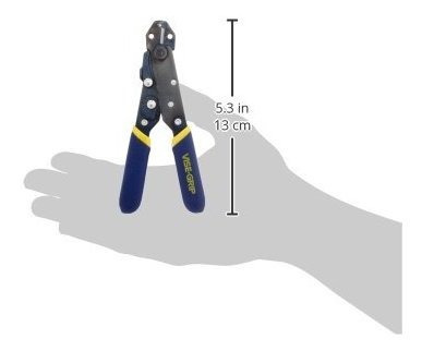 Imagen 3 de 3 de Pelacables Y Cortador Herramientas Irwin Vise-grip , 5 PuLG