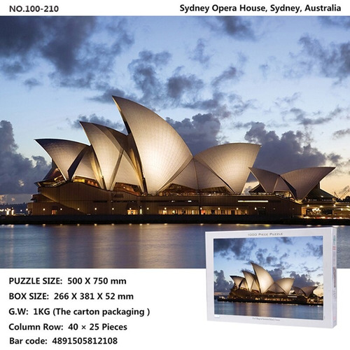 Puzzle Sydney Opera House - 1000 Piezas Jigsaw Tomax