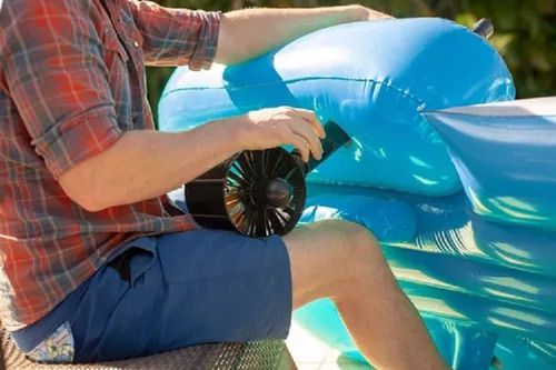 Flotador Inflable Sillón Alberca Motorizado Cama Piscina Msi