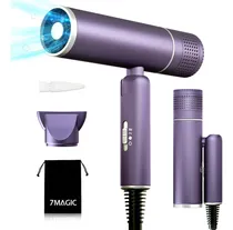 Comprar Secador De Pelo Plegable 7magic, Potente Secador Ionico P...
