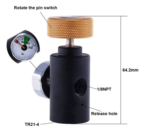 Kit De Conectores De Adaptador De Recarga De Tanque De Co2,