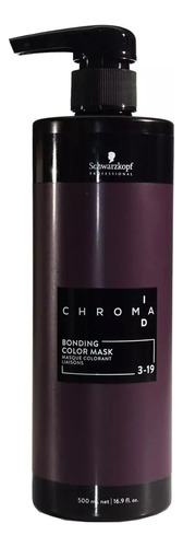  Chroma Id Mascarilla Bonding Color 500ml Schwarzkopf 3-19