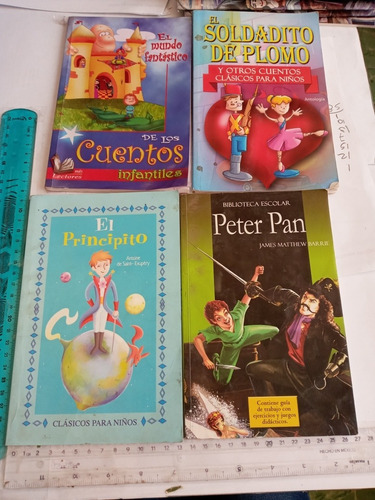 Lote 4 Libros Infantiles