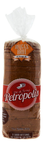 Pão de Forma Helga's Brot Petrópolis Pacote 250g