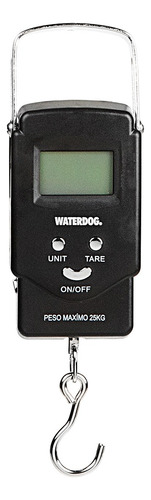 Combo Kit Pesca Caña Pb3002 Reel Kov5003 Balanza Digital Negro