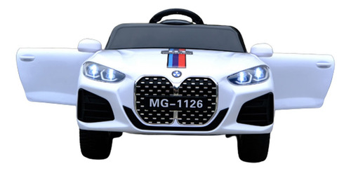 Bmw S4 Motorizada Infantil Carro Elétrico C/controle Luz Som Voltagem Do Carregador 110v/220v Cor Branco