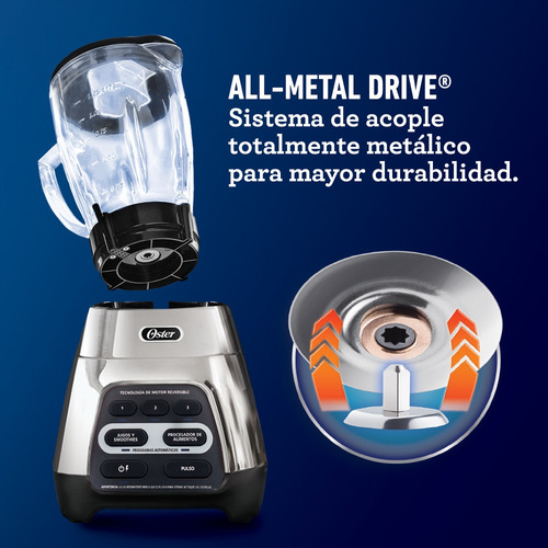 Licuadora Oster® Con Tecnología Reversible Vaso Blend N Go B