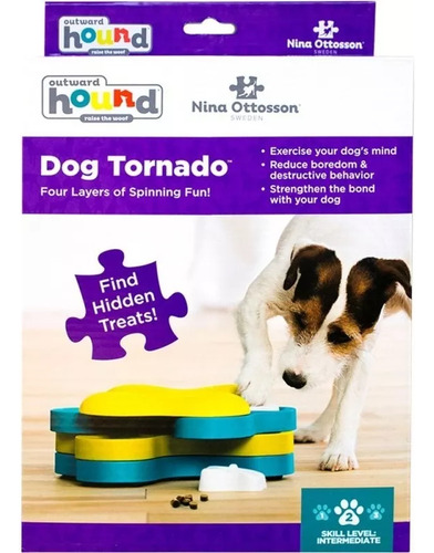 Nina Ottosson Puzzle Tornado N2 Perros Premios Juego - Ar