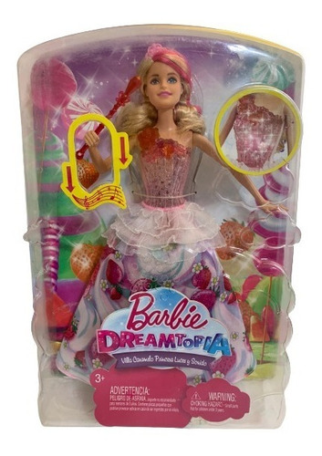 Barbie Dreamtopia Villa Caramelo Princesa Luces Y Sonido 4se (Usado)