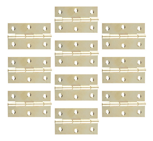 Bisagras De Metal De 10 Piezas Conectores De Bisagra Para