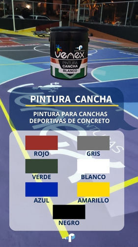 Pintura Para Cancha Cuñete Marca Venex