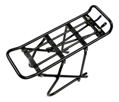 Portapaquete Aluminio Negro - Plegables Rodado 20
