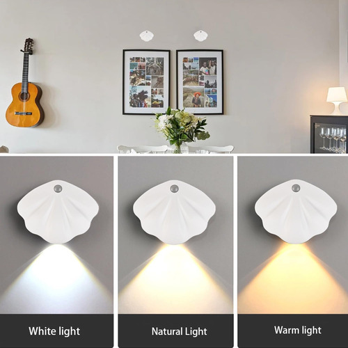 Luz Nocturna Magnética Con Sensor De Movimiento Para Interio