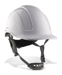 Casco Dielectrico Abs Ingeniero Con Barbuquejo Certificado