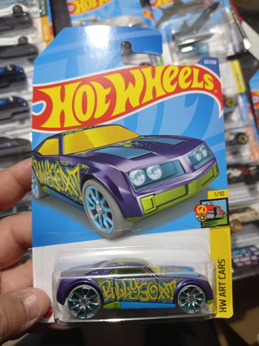 Hot Wheels 2022 Bully Goat Morado Caja D 