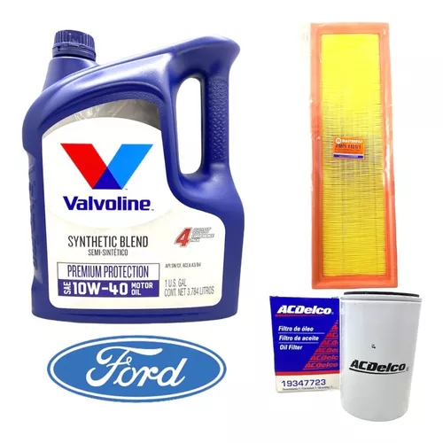 Kit 3 Filtros + Aceite Sintético Motorcraft 5w30 Ford Ka