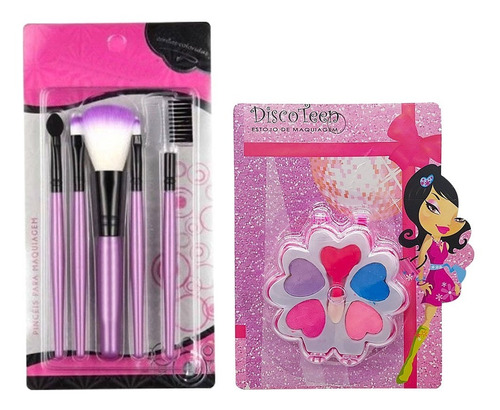 Imagem 6 de 10 de Kit Infantil C/ Maquiagem Mochila + Batom Esmalte Top Bz134