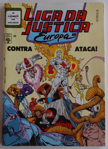 Liga Da Justiça Nº 42 Editora Abril Jun 1992